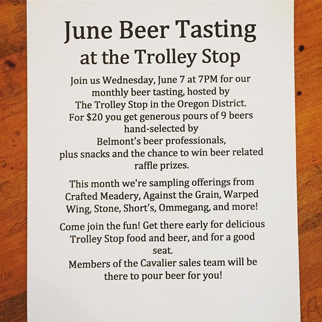 #beertasting #trolleystop